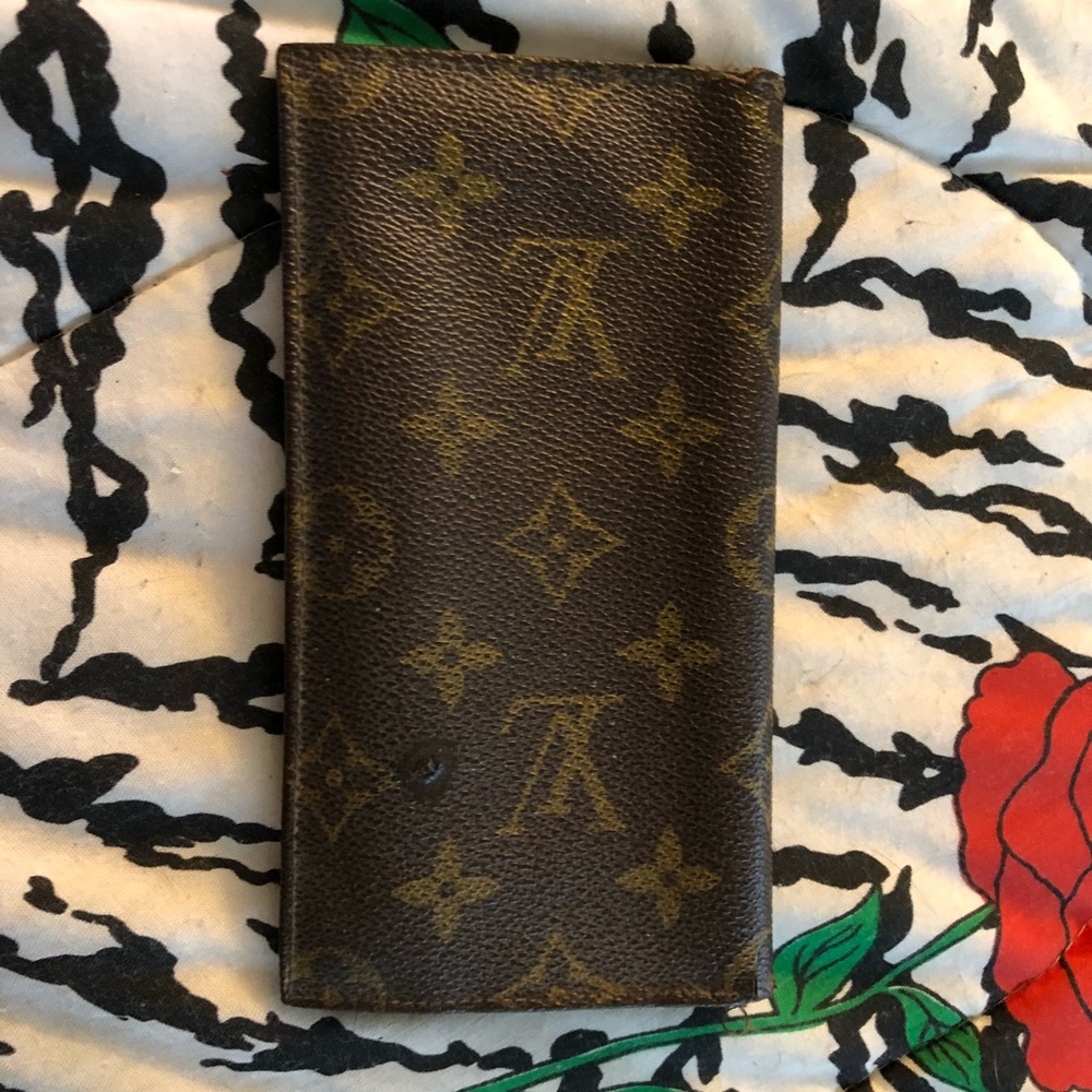 Louis Vuitton checkbook cover